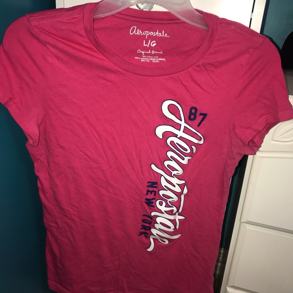 Pink tee